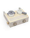 Label Label FSC Wooden Mini Folding Kitchen - Beige - 36+ m Toy Kitchens