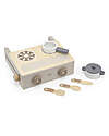 Label Label FSC Wooden Mini Folding Kitchen - Beige - 36+ m Toy Kitchens