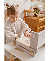 Label Label FSC Wooden Mini Folding Kitchen - Beige - 36+ m Toy Kitchens