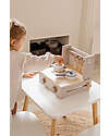 Label Label FSC Wooden Mini Folding Kitchen - Beige - 36+ m Toy Kitchens
