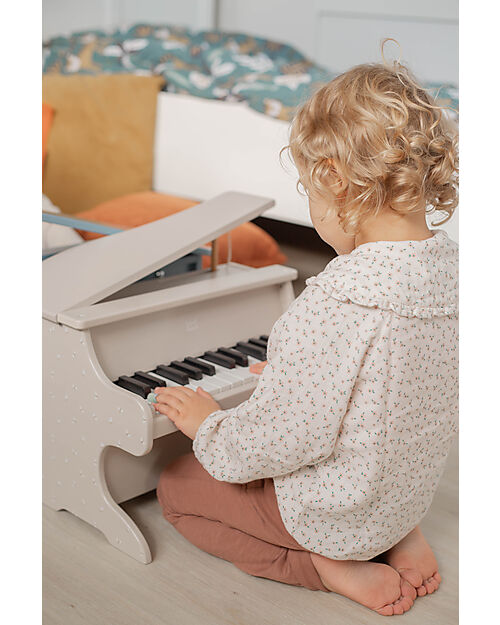 Label Label FSC Wooden Piano - Nougat - 12+ Musical Instruments