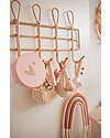 Label Label FSC Wooden Rattle Ring Tool - Pink - 12+ m Musical Instruments