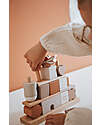 Label Label FSC Wooden Stackable Block House - Beige - 12+ m Wooden Stacking Toys