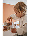 Label Label FSC Wooden Stackable Block House - Beige - 12+ m Wooden Stacking Toys