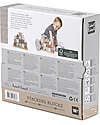 Label Label FSC Wooden Stackable Block House - Beige - 12+ m Wooden Stacking Toys