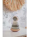Label Label FSC Wooden Stackable Ring Tower - Olive - 12+ m Wooden Stacking Toys