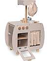 Label Label FSC Wooden Toy Bistro Kitchen - Beige - 12+ m Toy Kitchens
