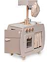Label Label FSC Wooden Toy Bistro Kitchen - Beige - 12+ m Toy Kitchens