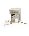 Label Label FSC Wooden Toy Coffee Machine - Beige - 3+ years Toy Kitchens
