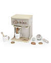 Label Label FSC Wooden Toy Coffee Machine - Beige - 3+ years Toy Kitchens