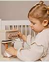 Label Label FSC Wooden Toy Coffee Machine - Beige - 3+ years Toy Kitchens