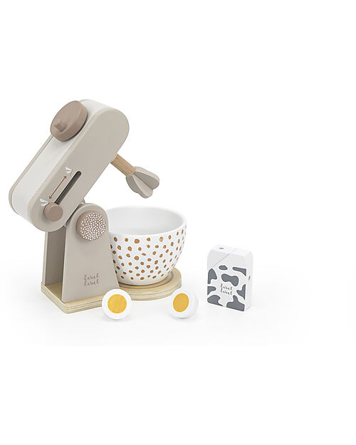 Label Label FSC Wooden Toy Planetary Mixer - Beige - 3+ years Toy Kitchens