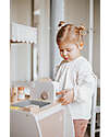 Label Label FSC Wooden Toy Toaster with Accessories - Beige - 12+ m Toy Kitchens