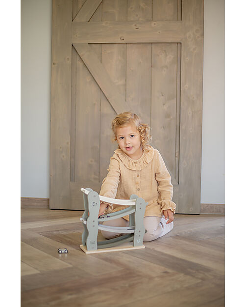 Label Label FSC Wooden Toy Track - Olive - 18+ m Wooden Toy Cars, Trains & Trucks