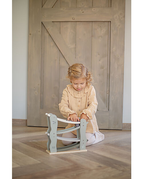 Label Label FSC Wooden Toy Track - Olive - 18+ m Wooden Toy Cars, Trains & Trucks