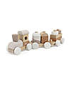 Label Label FSC Wooden Toy Train - Beige - 18+ m Wooden Toy Cars, Trains & Trucks
