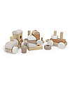 Label Label FSC Wooden Toy Train - Beige - 18+ m Wooden Toy Cars, Trains & Trucks