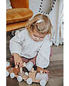 Label Label FSC Wooden Toy Train - Beige - 18+ m Wooden Toy Cars, Trains & Trucks