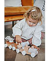 Label Label FSC Wooden Toy Train - Beige - 18+ m Wooden Toy Cars, Trains & Trucks