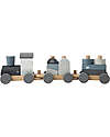 Label Label FSC Wooden Toy Train - Light Blue - 18+ m Wooden Toy Cars, Trains & Trucks