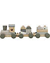 Label Label FSC Wooden Toy Train - Olive - 18+ m Wooden Toy Cars, Trains & Trucks