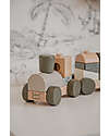 Label Label FSC Wooden Toy Train - Olive - 18+ m Wooden Toy Cars, Trains & Trucks