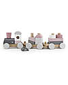 Label Label FSC Wooden Toy Train - Pink - 18+ m Wooden Toy Cars, Trains & Trucks