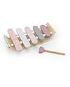 Label Label FSC Wooden Xylophone Toy - Pink - 12+ m Musical Instruments