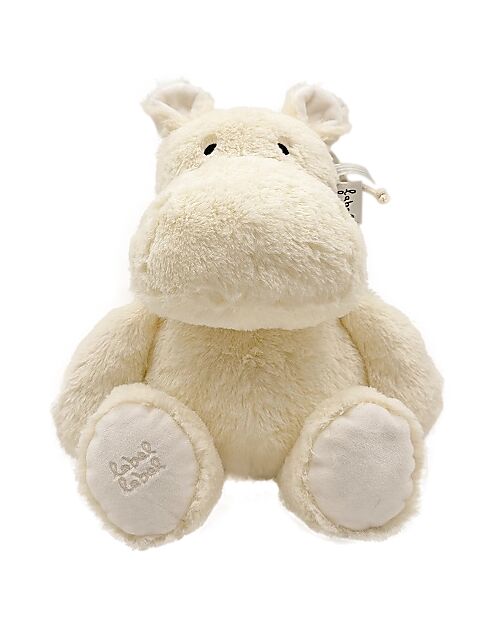 Label Label Hippo Harvey Soft Toy - Ivory - Medium Soft Toys