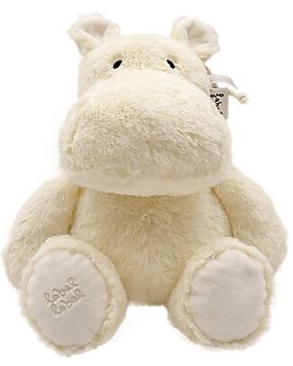 Label Label Hippo Harvey Soft Toy - Ivory - Medium Soft Toys