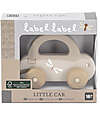 Label Label Little Wooden Toy Car - Nougat - FSC-certified Beechwood Wooden Toy Cars, Trains & Trucks