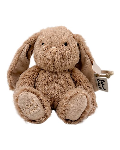Label Label Pink Rabbit Plush Toy - Hazelnut - Small - 15 cm - 0+ Soft Toys