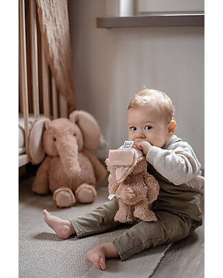 Label Label Pink Rabbit Plush Toy - Hazelnut - Small - 15 cm - 0+ Soft Toys