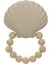 Label Label Teething Shell - Nougat - Silicone Teethers