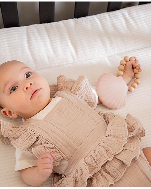 Label Label Teething Shell - Pink - Silicone Teethers