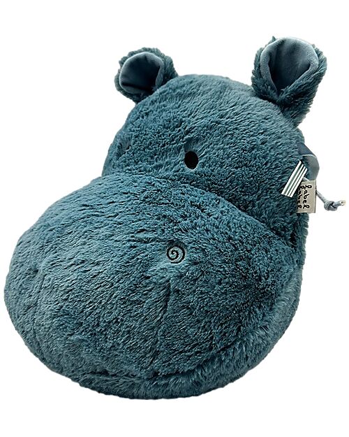 Label Label Wall Decoration - Hippo Harvey - Blue Wall Decorations