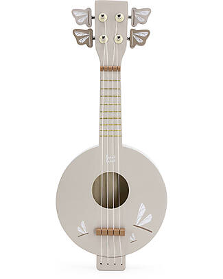 Label Label Wooden Banjo - Nougat - FSC Certification Musical Instruments