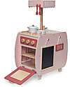 Label Label Wooden Bistro Kitchen - Pink - FSC-certified Beechwood Toy Kitchens