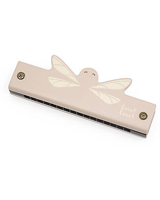 Label Label Wooden Flaute - Pink - FSC-certified Beechwood Musical Instruments