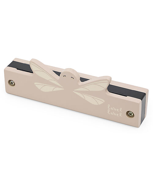 Label Label Wooden Flaute - Pink - FSC-certified Beechwood Musical Instruments