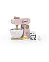 Label Label Wooden Foodprocessor - Pink - FSC-certified Beechwood Toy Kitchens
