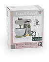 Label Label Wooden Foodprocessor - Pink - FSC-certified Beechwood Toy Kitchens