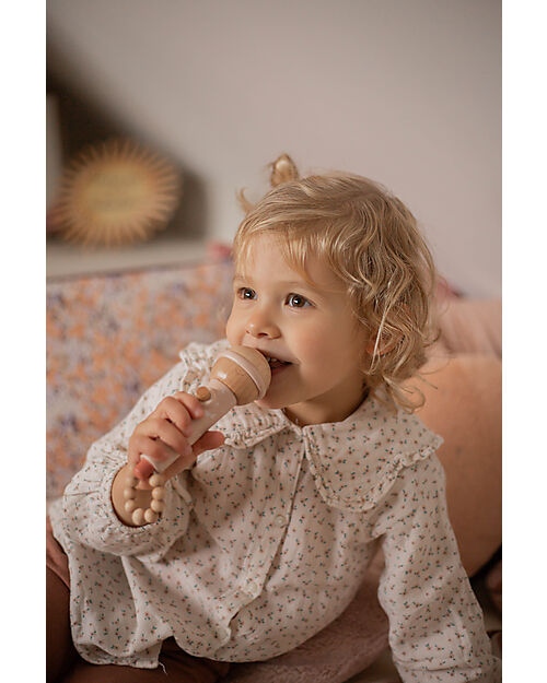 Label Label Wooden Microphone - Pink - FSC Certification Musical Instruments