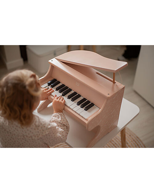 Label Label Wooden Piano - Pink - FSC Certification Musical Instruments