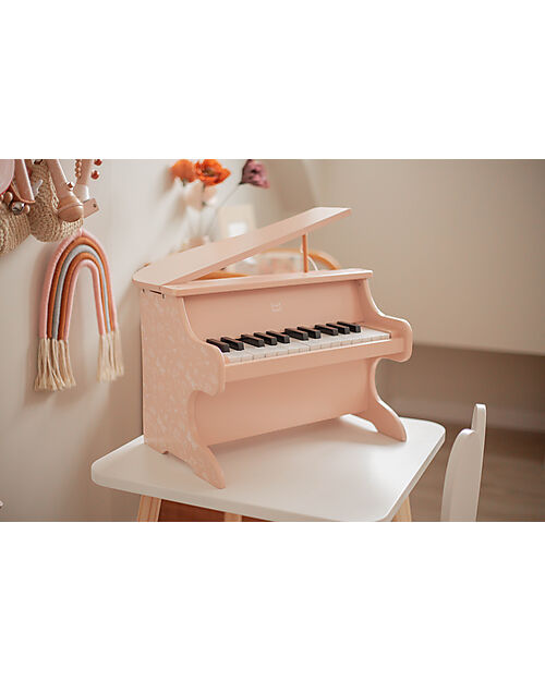 Label Label Wooden Piano - Pink - FSC Certification Musical Instruments