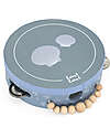Label Label Wooden Tambourine - Blue - FSC certification Musical Instruments