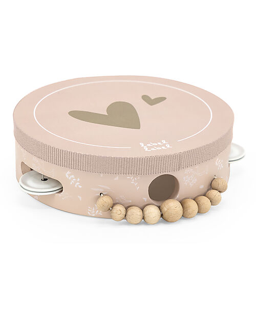 Label Label Wooden Tambourine - Pink - FSC certification Musical Instruments