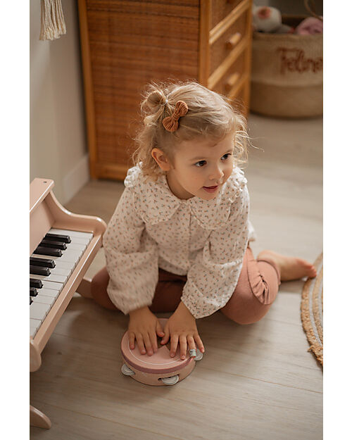 Label Label Wooden Tambourine - Pink - FSC certification Musical Instruments