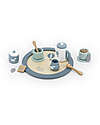 Label Label Wooden Tea Set - Green - FSC-certified Beechwood Toy Kitchens