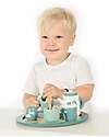 Label Label Wooden Tea Set - Green - FSC-certified Beechwood Toy Kitchens